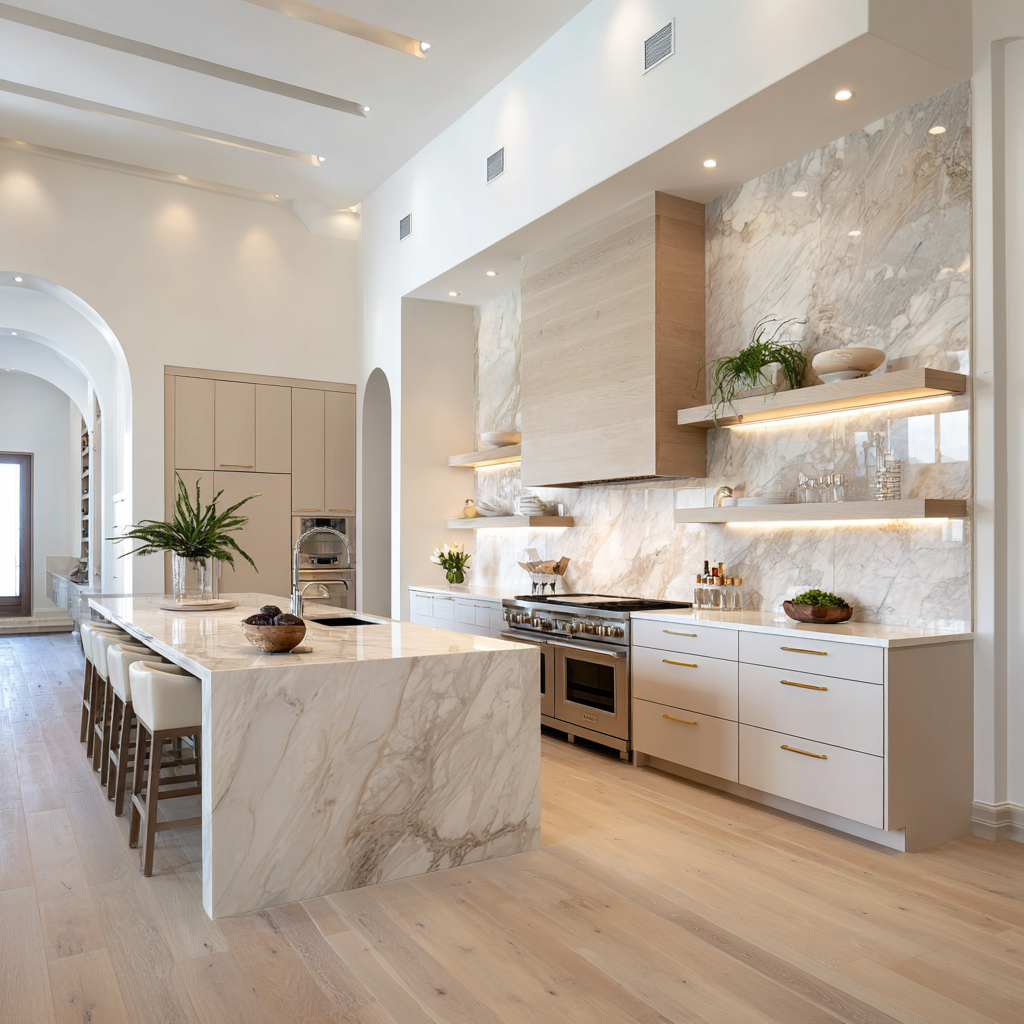 Spacious kitchen and dining area at ClarityCore Advisors in Carson, California